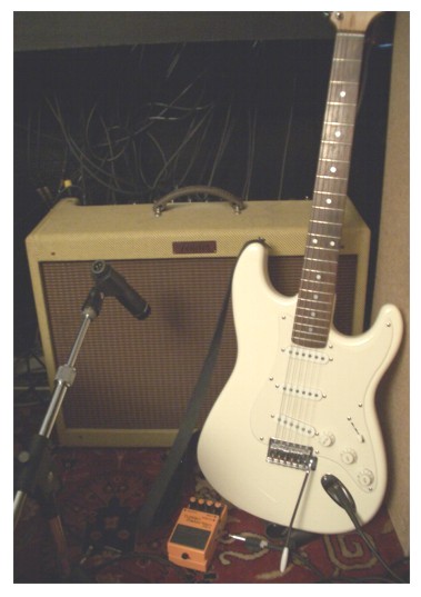 Strat mit Fender-Combo